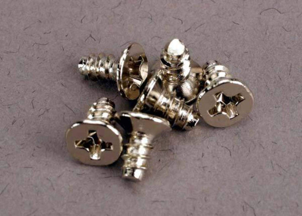 Traxxas Tra Screws, 3X6Mm Countersunk Self-Tapping (6) 2653