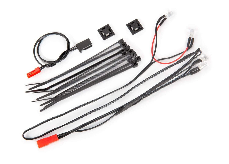 Traxxas 9385 LED Light Harness (Power Harness Zip Ties (9) mounts (2))