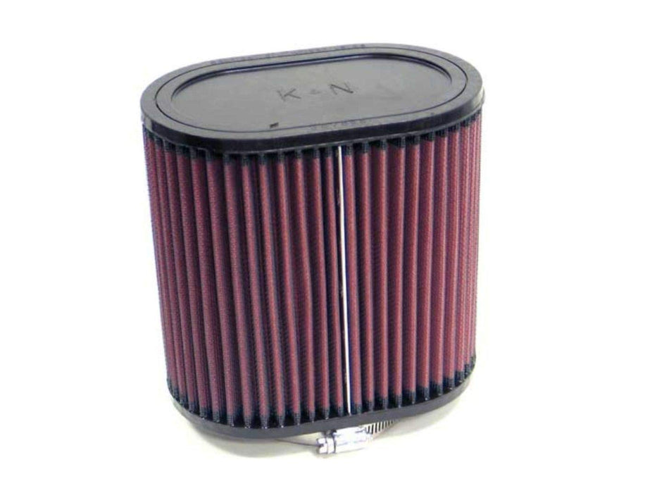 K&N Universal Clamp-On Air Filter: High Performance, Premium, Washable, Replacement Engine Filter: Flange Diameter: 3.5 In, Filter Height: 7 In, Flange Length: 0.625 In, Shape: Oval, Ru-3620 RU-3620