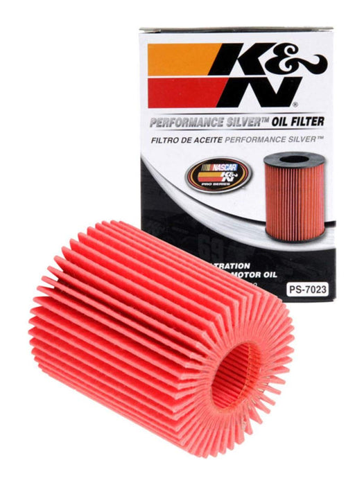 K&N Premium Oil Filter: Designed To Protect Your Engine: Compatible With Select 2006-2019 Lexus/Toyota Vehicle Models (See Product Description For Full List Of Compatible Vehicles), Ps-7023 PS-7023