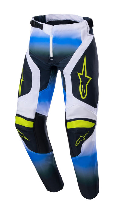 Alpinestars 2023 Racer Youth Boys Off-Road Motorcycle Pants - Push Nightlife Blue/White / 26