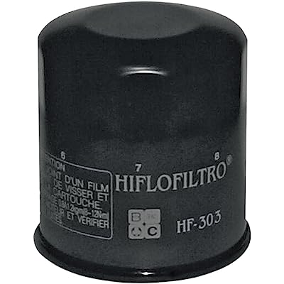 Hiflofiltro Hf567 Premium Oil Filter, Black,1 HF567