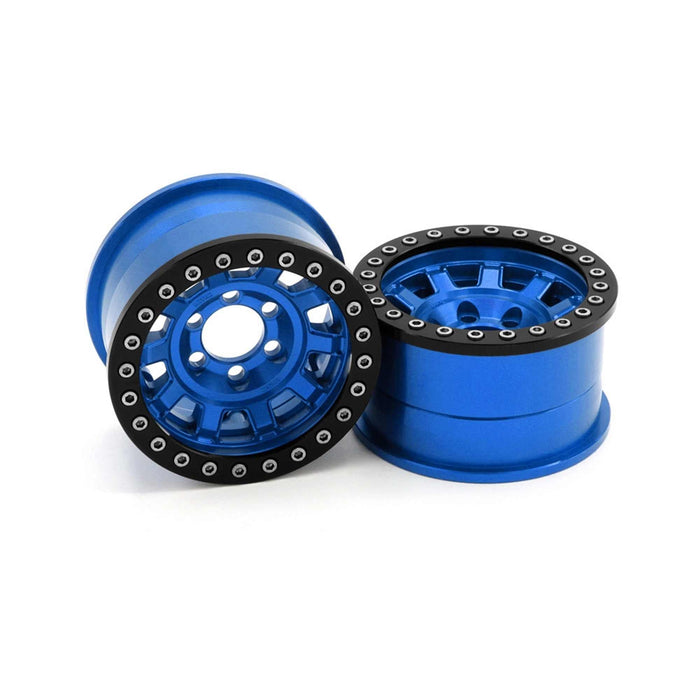 Vanquish Products 1/10 1.9 Crawler Wheels 2 Blue Vps07784 VPS07784
