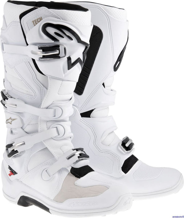 Alpinestars Tech 7 Boots-White-8