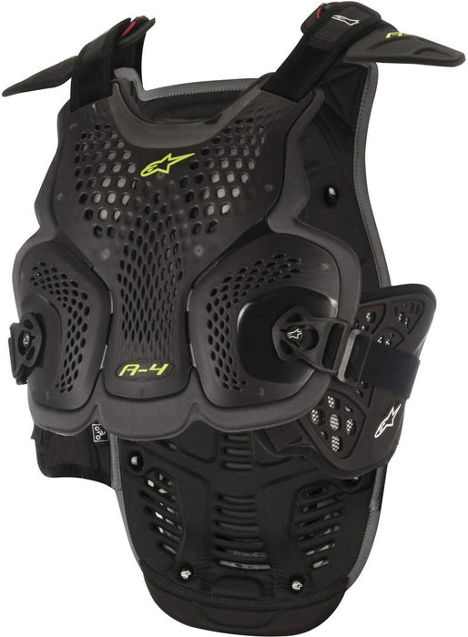 Alpinestars A-4 Chest Protector Black/Anthracite Xl/2X 6701517-104-XL/2XL