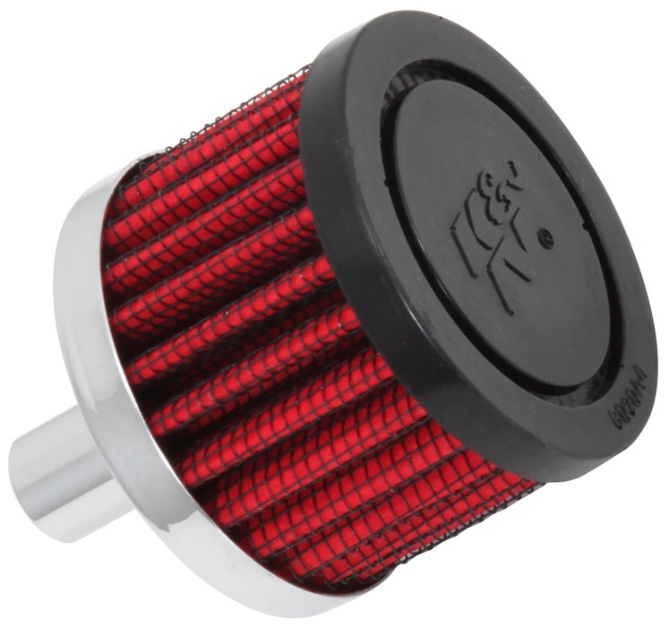 K&N Vent Air Filter/ Breather: High Performance, Premium, Washable, Replacement Engine Filter: Flange Diameter: 0.5 In, Filter Height: 1.5 In, Flange Length: 0.875 In, Shape: Breather, 62-1010