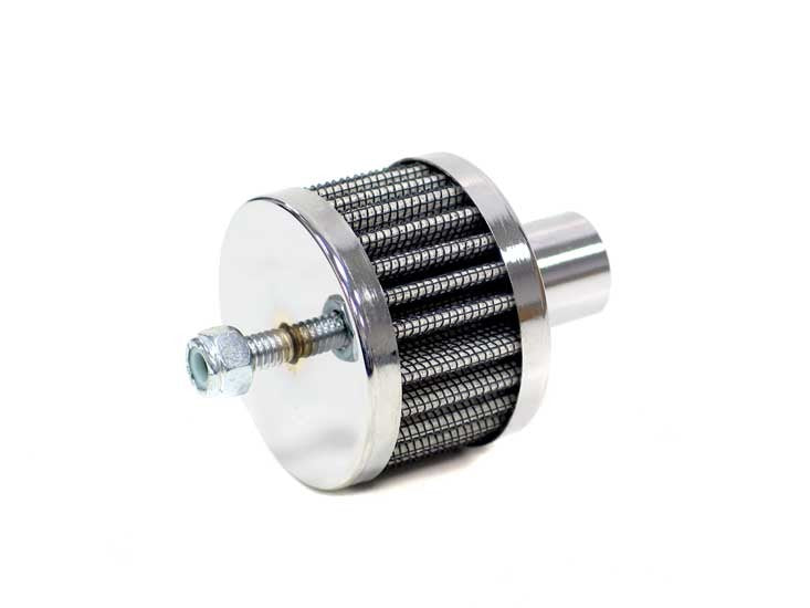 K&N Vent Air Filter/ Breather: High Performance, Premium, Washable, Replacement Engine Filter: Filter Height: 1.5 In, Flange Length: 0.875 In, Shape: Breather, 62-1120