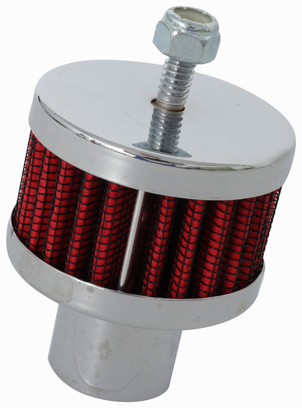 K&N Vent Air Filter/ Breather: High Performance, Premium, Washable, Replacement Engine Filter: Filter Height: 1.5 In, Flange Length: 1 In, Shape: Breather, 62-1130
