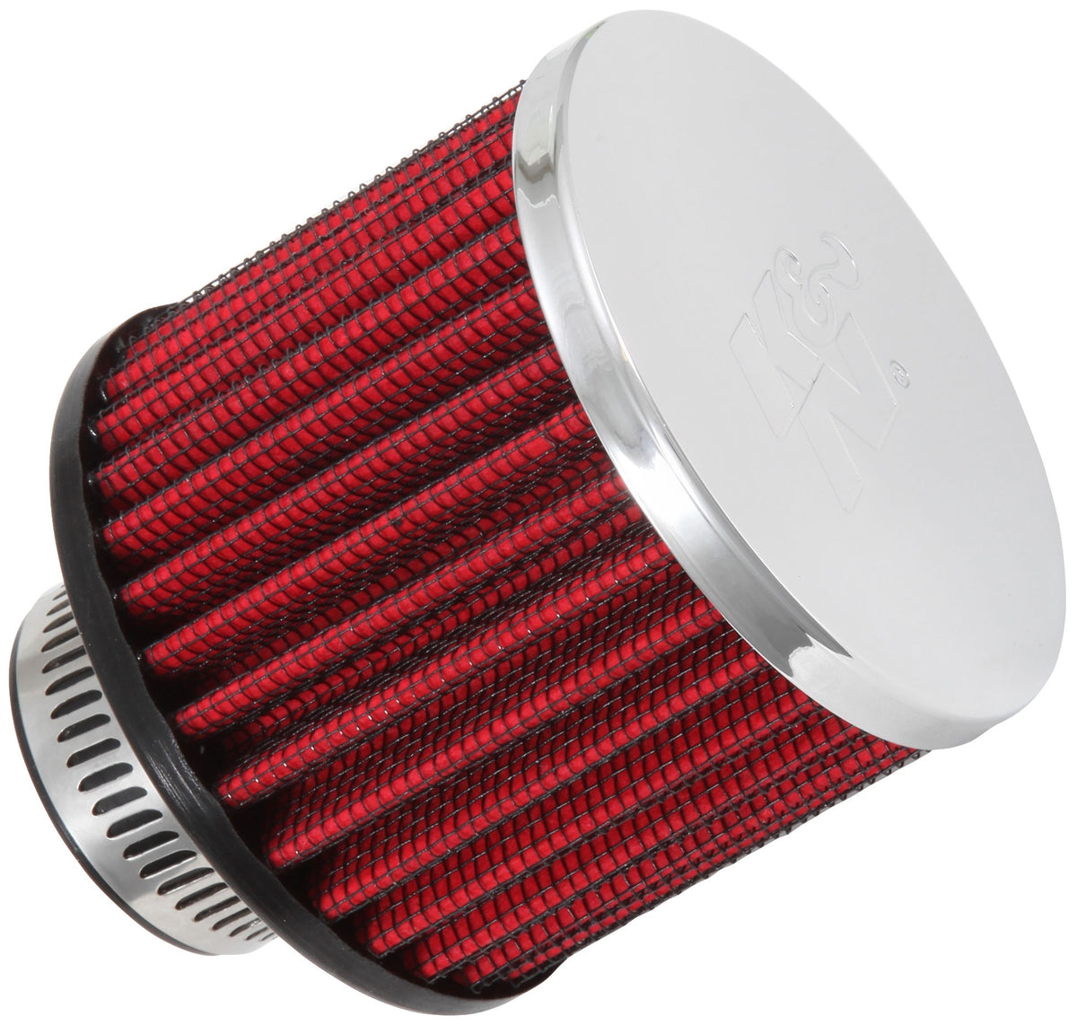 K&N Vent Air Filter/ Breather: High Performance, Premium, Washable, Replacement Engine Filter: Flange Diameter: 1.25 In, Filter Height: 2.5 In, Flange Length: 0.875 In, Shape: Breather, 62-1390