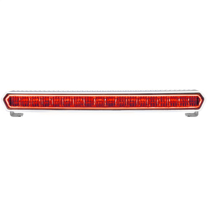 Rigid Industries Sr-L Series Marine 20 Inch Led Light Bar, Red Halo, White Housing 62002