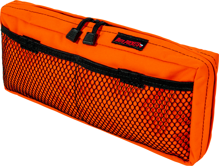 Moto Pockets Side Case Bag High-Vis Orange 14X6X2 10009HV