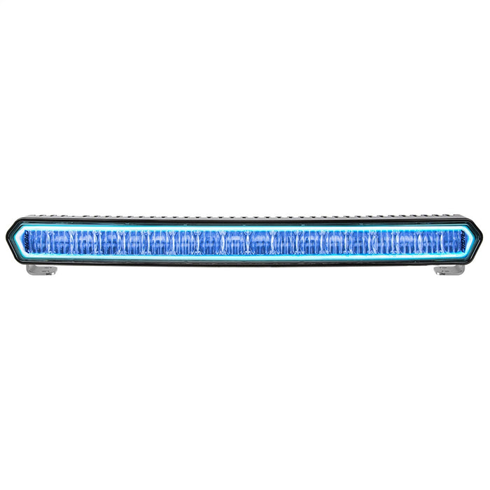 Rigid Industries Sr-L Series Marine 20 Inch Led Light Bar, Blue Halo, Black Housing 62101