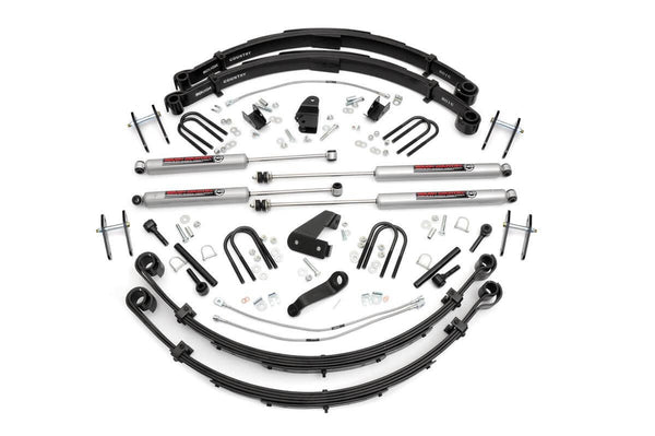 Rough Country 6 Inch Lift Kit Manual Steer Fits Jeep Wrangler Yj 4WD (1987-1995) 622M.20