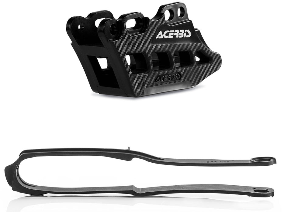 Acerbis 17-19 Honda CRF250R/RX/ CRF450R/RX Chain Guide/Slider 2.0 Kit Black 2666240001