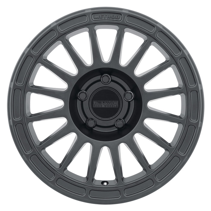 Method MR314 15x7 +15mm Offset 5x100 56.1mm CB Matte Black Wheel MR31457051515