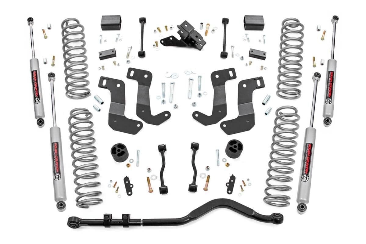 Rough Country 3.5 Inch Lift Kit C/A Drop 2-Door Fits Jeep Wrangler Jl 4WD (18-23) 62930
