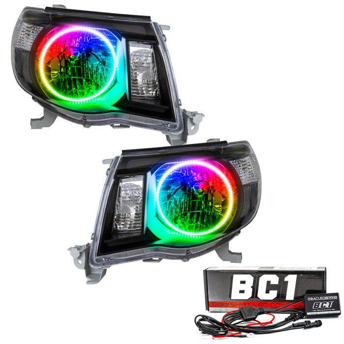 Oracle 05-11 Toyota Tacoma SMD HL Black ColorSHIFT w/ BC1 Controller SEE WARRANTY 8161-335