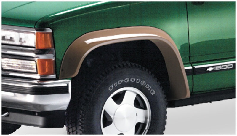 Bushwacker 88-99 Chevy C1500 Extend-A-Fender Style Flares 2pc Black 40007-01