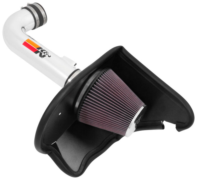 K&N 16-17 Chevy Camaro 3.6L Silver Typhoon Short Ram Intake 69-4535TP