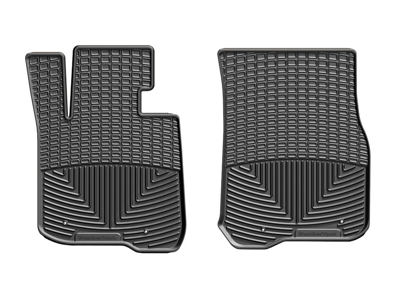 WeatherTech 2014+ BMW 4-Series Front Rubber Mats Black W360