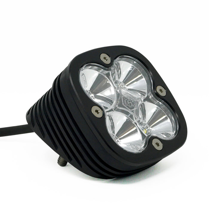 Baja Designs Squadron Pro Series Black Flush Mount Work/Scene Pattern LED Light Pod Clear 492006