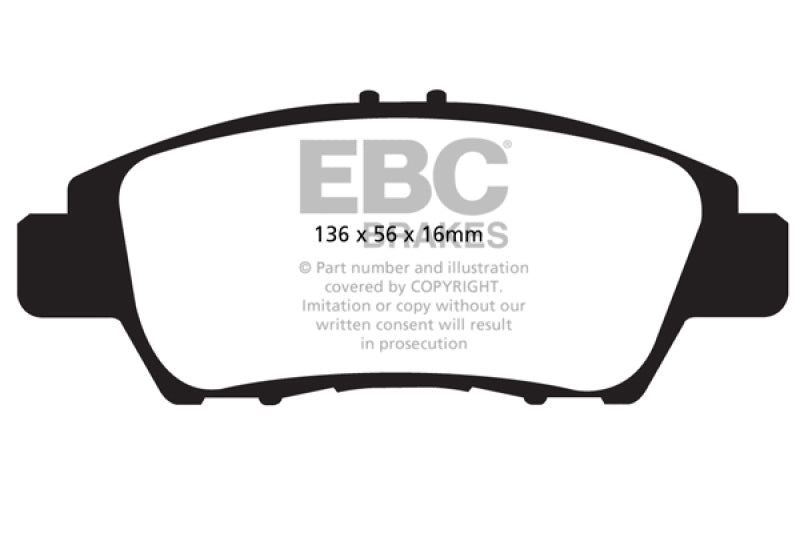Ebc Yellowstuff Brake Pad Sets DP42041R