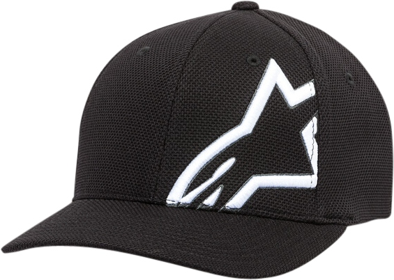 Alpinestars Standard Corp Shift Mock Mesh Hat Black/White Lg/XL, Multi, one_Size