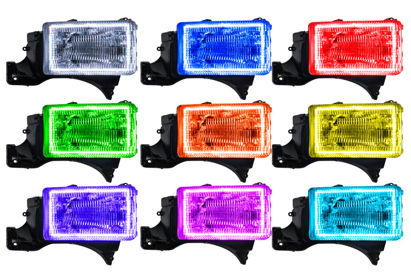 Oracle Compatible with Dodge Ram 94-01 Halo Kit ColorSHIFT w/ Simple Controller SEE WARRANTY 3956-504