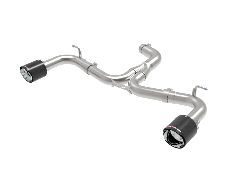 aFe 18-20 VW GTI (MK7.5) 2.0L MACH Force-Xp 3in to 2.5in 304 SS Axle-Back Exhaust System- Carb. Tips 49-36421-C