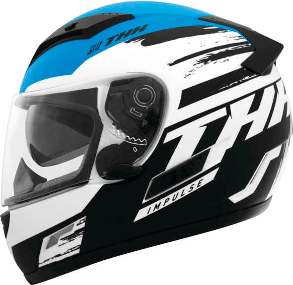 THH Helmets TS-80 Impulse Black/Blue XS 646578