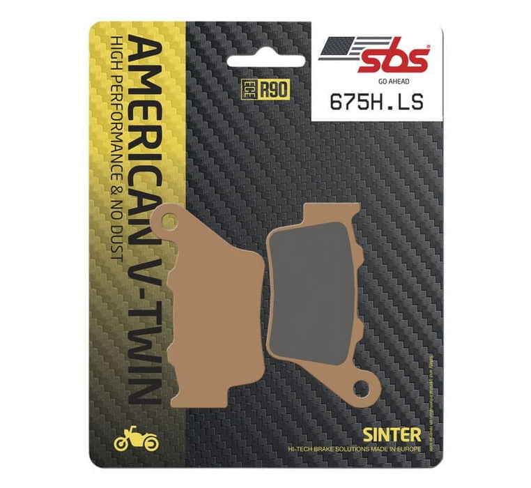 SBS 675H.LS Sintered Brake Pads for compatible with Indian and compatible with Victory