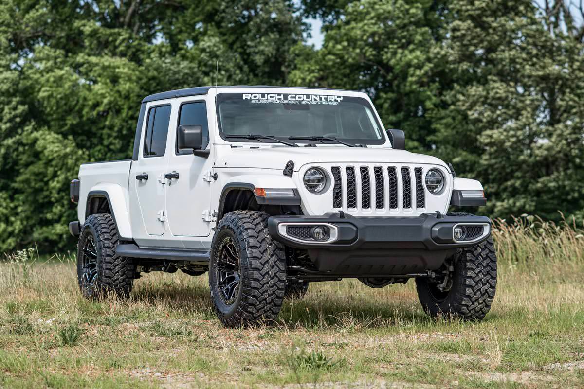 Rough Country 2.5 Inch Leveling Kits Springs compatible with Jeep Gladiator Jt 4Wd (20-23) 64830B
