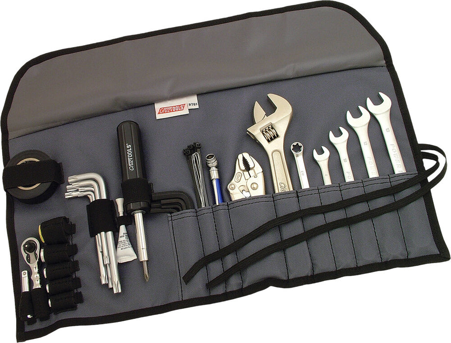 CruzTOOLS RTKT1 RoadTech KT1 Tool Kit for KTM and Husqvarna Motorcycles , black