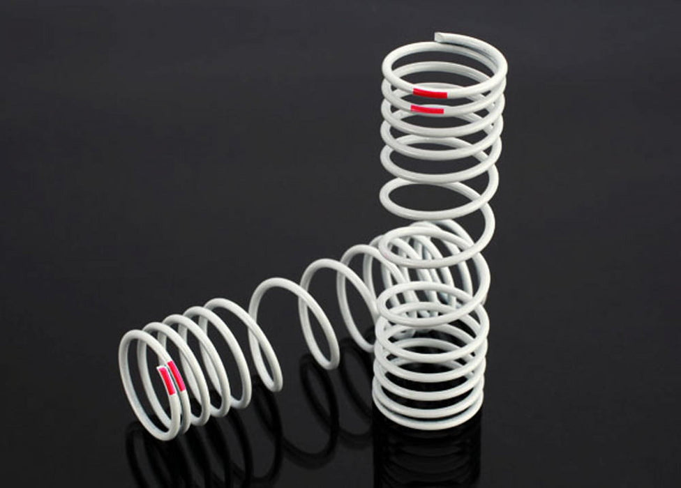 Traxxas 6867 - 2 Rear Springs +10% Rate Pink - TRA6867