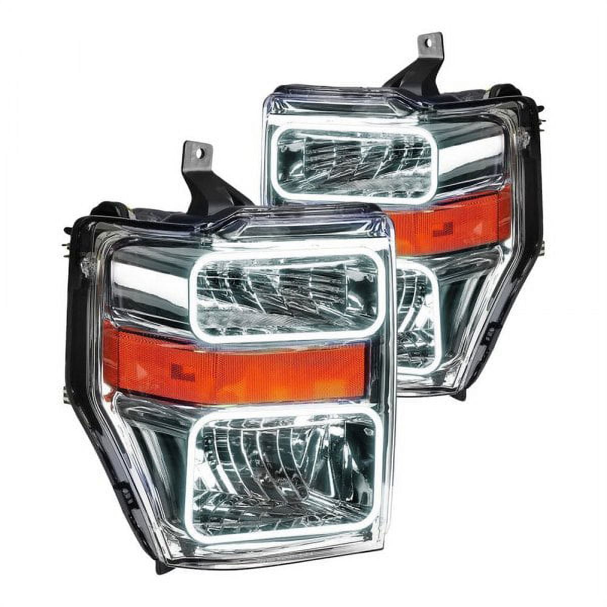 For 2008-2010 Ford F250/350 LED Headlights Chrome Oracle