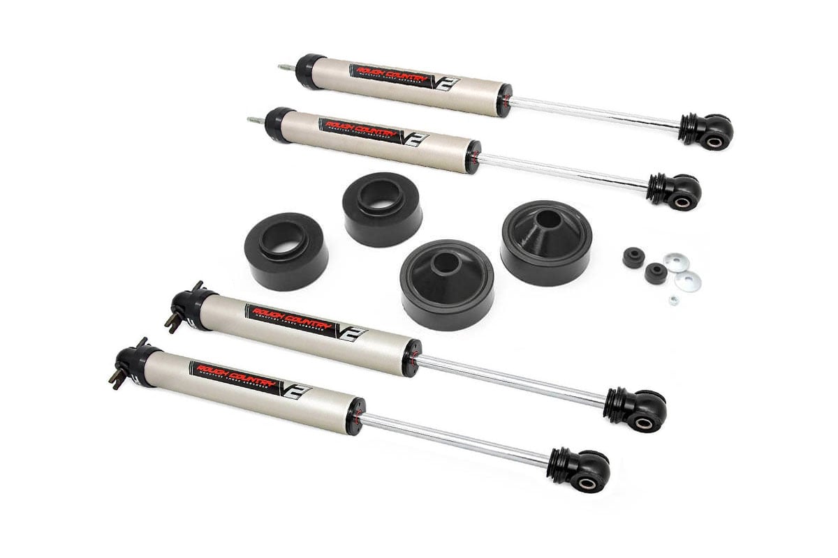 Rough Country 1.75 Inch Lift Kit V2 Fits Jeep Wrangler Jk (2007-2018) 65171