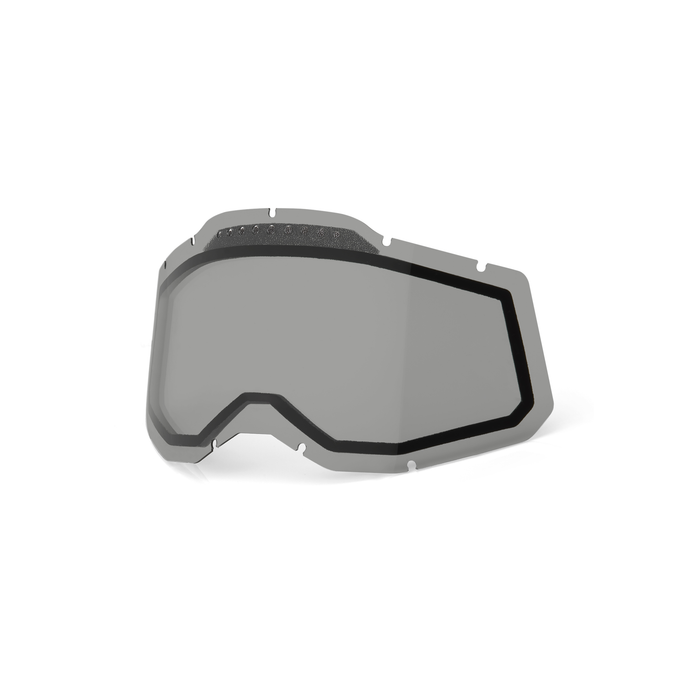 100% Goggle Replacement Lens - Dual Pane Vented - Compatible with Racecraft 2, Accuri 2, and Strata 2 Goggles