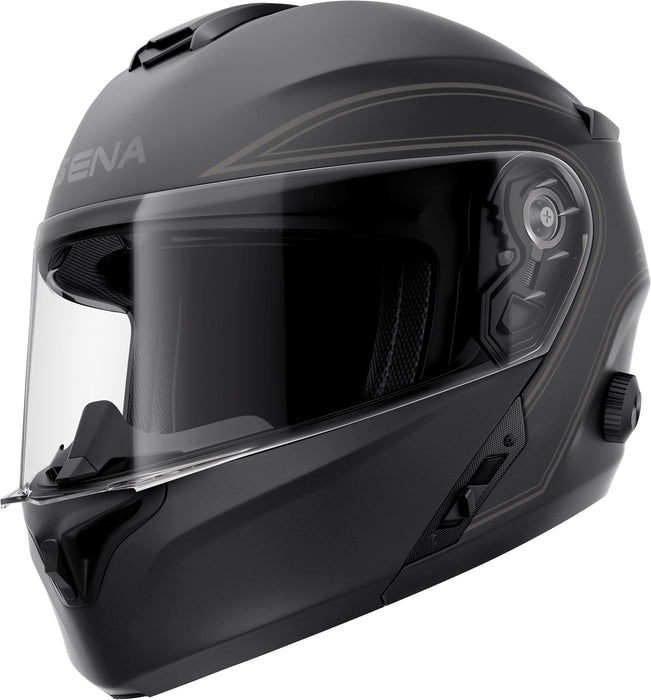 Sena OUTRUSH-MB0XL Outrush Flip-Up Bt Helmet Matte Black Xl