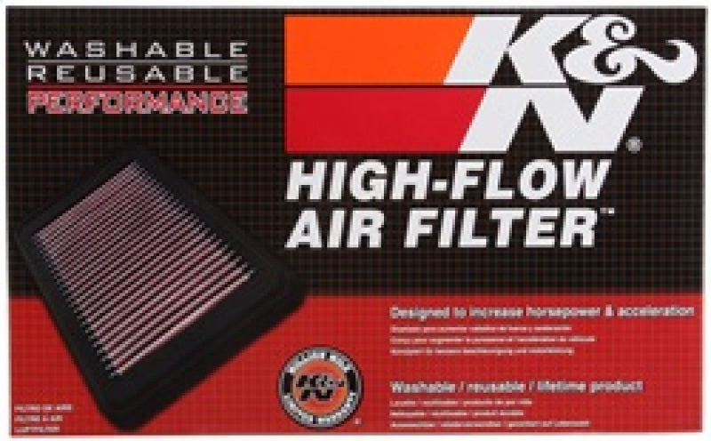 K&N 33-2912 Air Panel Filter for MERCEDES VITO/VIANO L4-2.2L DSL, 2003-2011