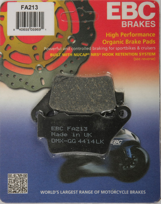 EBC Brakes FA213 Disc Brake Pad Set