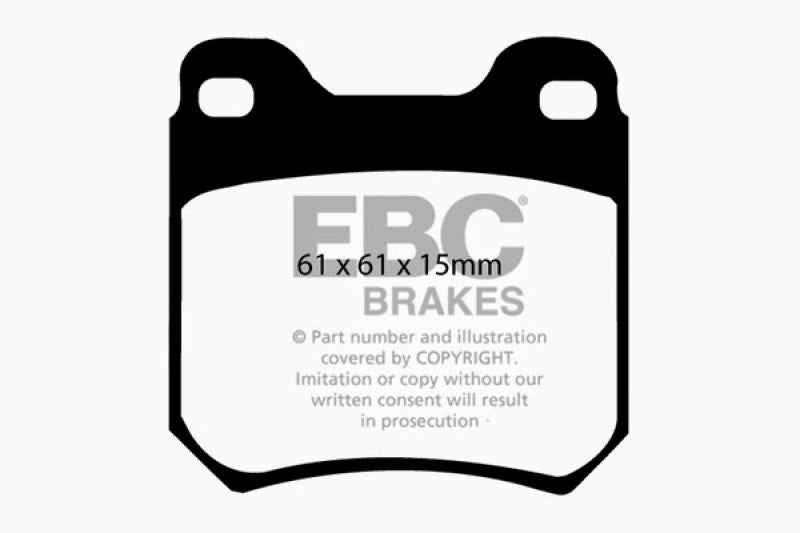 EBC 2000 Saturn LS2 3.0L Bluestuff Rear Brake Pads DP5675NDX