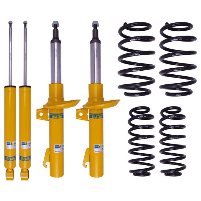 Bilstein B12 15-16 Audi A3 Quattro Premium Plus/Prestige L4 2.0L Front and Rear Suspension Kit 46-258106