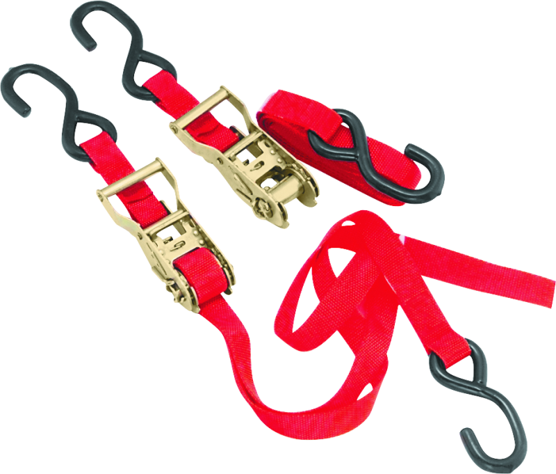 BikeMaster Tiedown 1in Rachet Red 100522