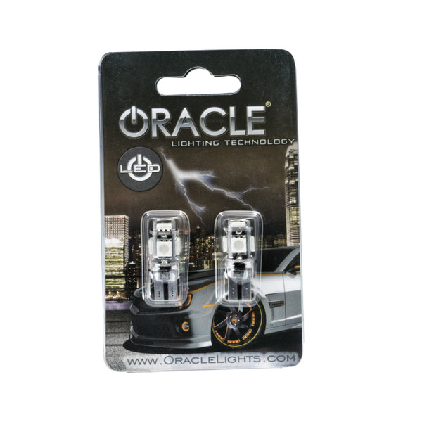 Oracle T10 5 LED 3 Chip SMD Bulbs (Pair) Purple SEE WARRANTY 4801-007