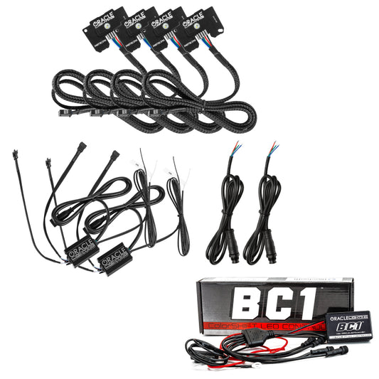 Oracle compatible with Jeep Wrangler JL/Gladiator JT RGB+W Headlight DRL Kit w/ BC1 Controller SEE WARRANTY 1346-335