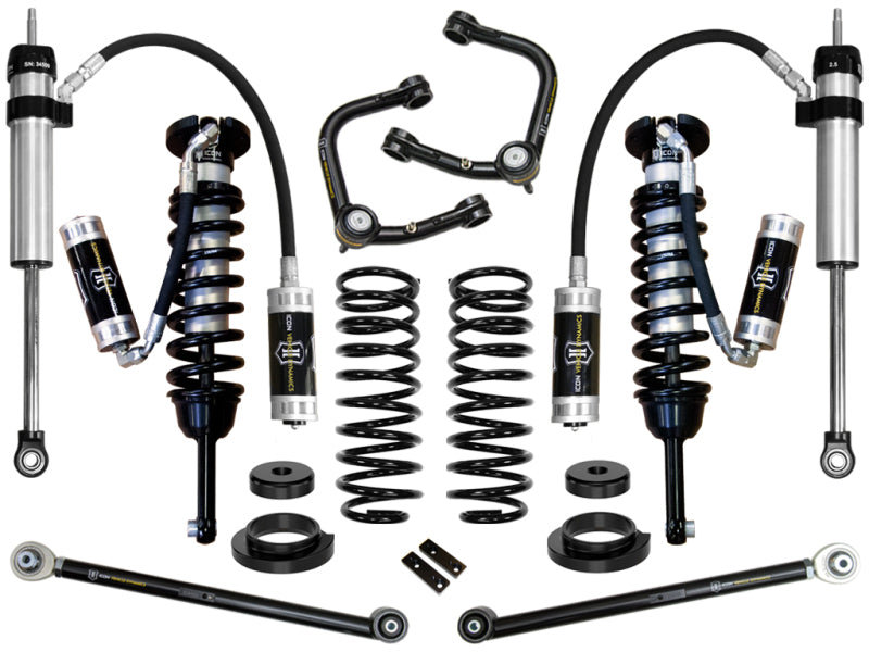 Icon 2003-2009 Lexus Gx470 0-3.5" Lift Stage 5 Suspension System With Tubular Upper Control Arms K53175T