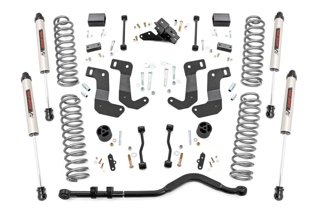 Rough Country 3.5 Inch Lift Kit C/A Drop Stage 1 V2 Jeep Wrangler Jl (18-23) 66870