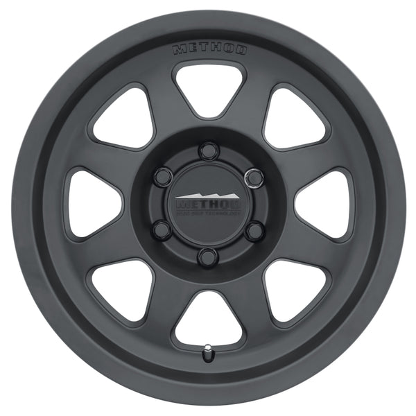 Method MR701 18x9 +18mm Offset 6x5.5 106.25mm CB Matte Black Wheel MR70189060518