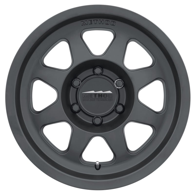 Method MR701 17x8.5 0mm Offset 6x5.5 106.25mm CB Matte Black Wheel MR70178560500