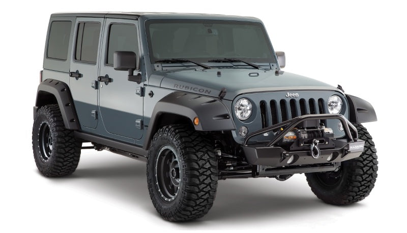 Bushwacker Rear Fender Flares For 2007-2018 Jeep Wrangler Jk 4-Door 10080-02